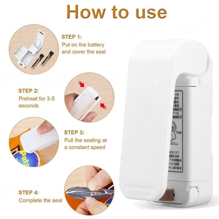 mini Plastic Bag Sealer